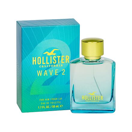 Hollister Wave 2 pánská toaletní voda 50 ml pro muže