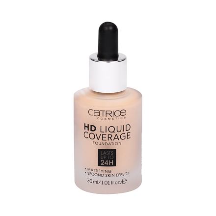 Catrice HD Liquid Coverage 24H dlouhotrvající tekutý make-up 30 ml odstín 020 Rose Beige