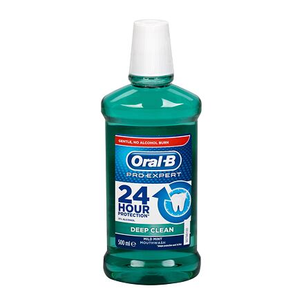 Oral-B Pro Expert Deep Clean ústní voda bez alkoholu 500 ml