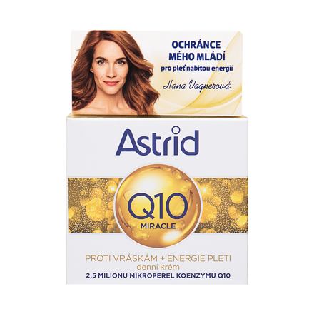 Astrid Q10 Miracle dámský krém proti vráskám 50 ml pro ženy