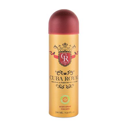 Cuba Royal pánský deodorant ve spreji 200 ml pro muže