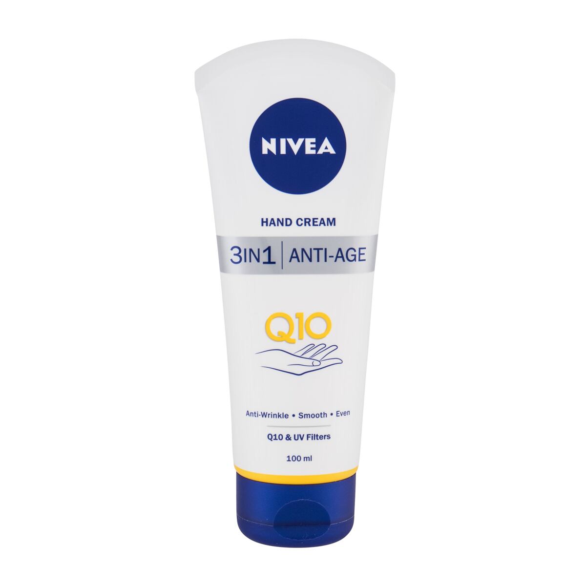 Nivea Q10 Anti-Age 3in1 dámský omlazující krém na ruce 3v1 100 ml pro ženy