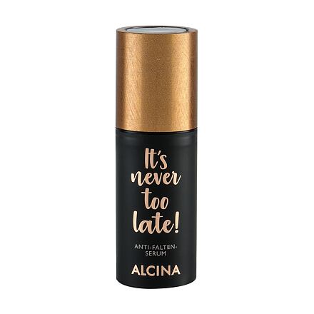 ALCINA It´s Never Too Late! Anti-Wrinkle dámské sérum proti vráskám 30 ml pro ženy