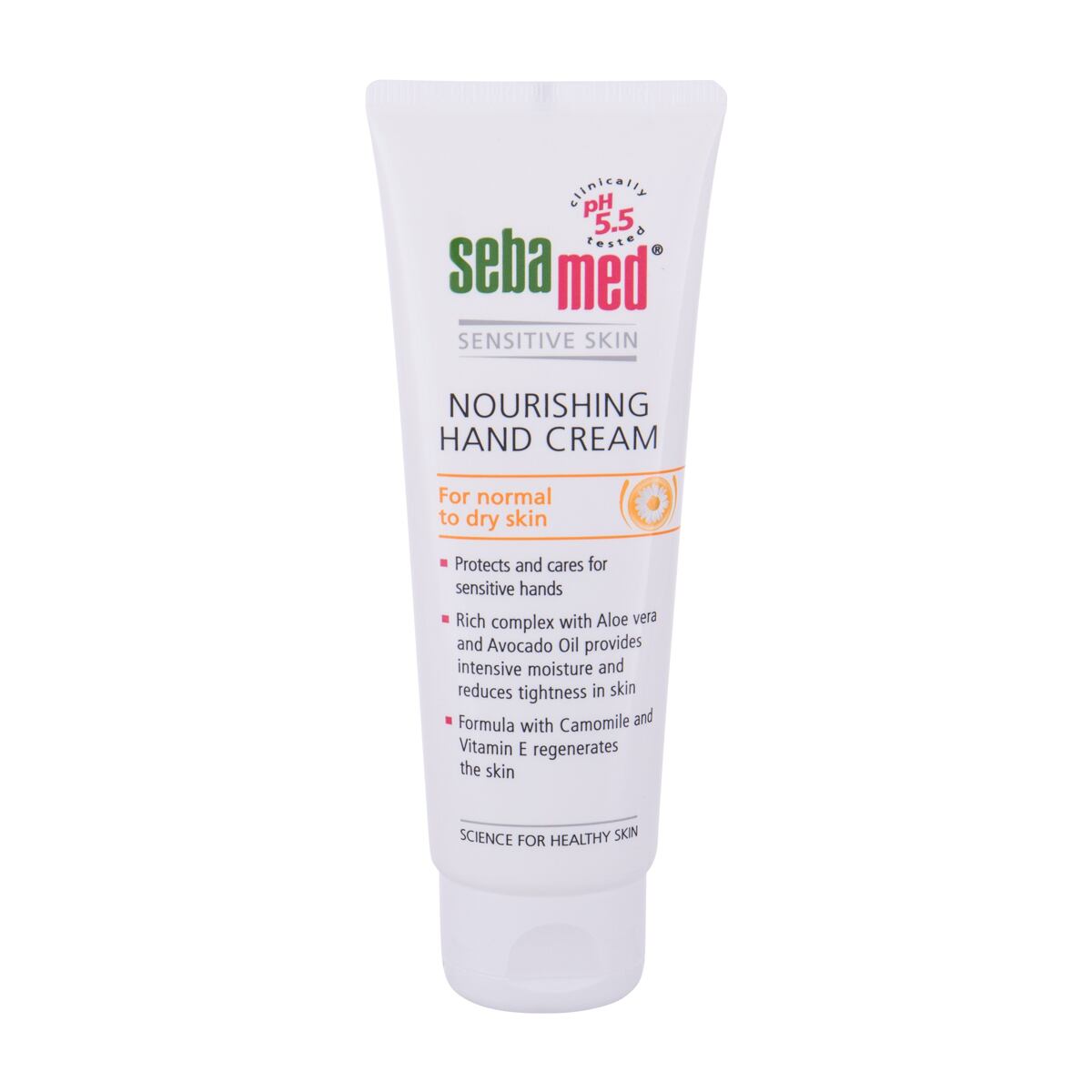 SebaMed Sensitive Skin Nourishing dámský vyživující krém na ruce s normální a suchou pokožkou 75 ml pro ženy