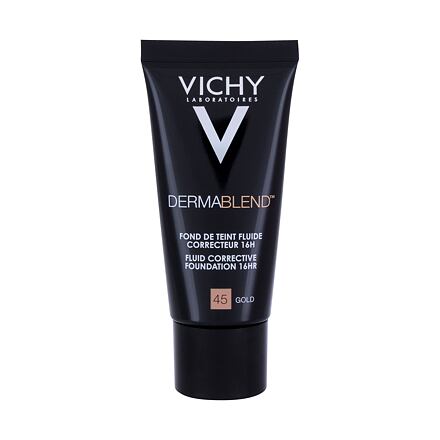 Vichy Dermablend™ Fluid Corrective Foundation SPF35 tekutý korekční make-up 30 ml odstín 45 gold