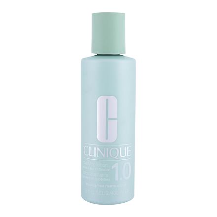 Clinique 3-Step Skin Care Clarifying Lotion 1.0 Alcohol-Free dámská exfoliační tonikum pro suchou a citlivou pleť 400 ml pro ženy