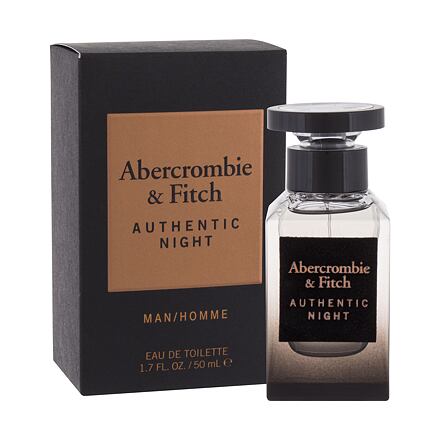 Abercrombie & Fitch Authentic Night pánská toaletní voda 50 ml pro muže