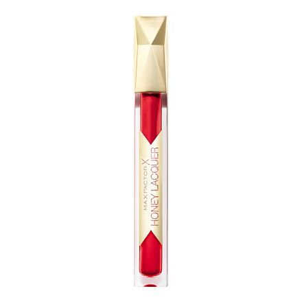 Max Factor Honey Lacquer lesk pro zvýraznění rtů 3.8 ml odstín červená