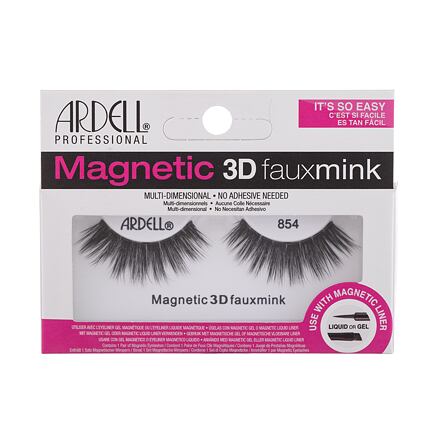 Ardell Magnetic 3D Faux Mink 854 dámské magnetické umělé řasy odstín black