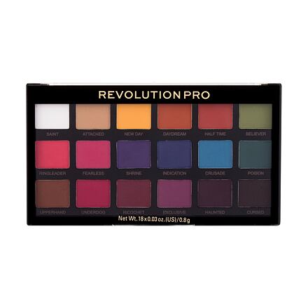 Makeup Revolution London Revolution PRO Regeneration paleta očních stínů 14.4 g odstín paletka barev