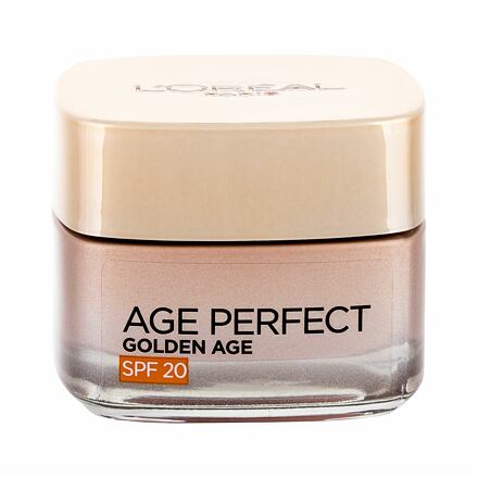 L'Oréal Paris Age Perfect Golden Age SPF20 dámský tónovací a zpevňující pleťový krém pro zralou pleť 50 ml pro ženy