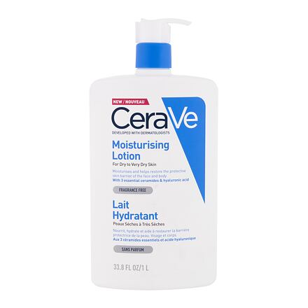 CeraVe Moisturizing dámské hydratační mléko ne tělo i obličej 1000 ml pro ženy