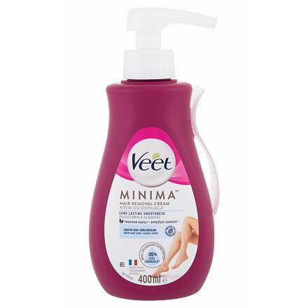 Veet Minima Hair Removal Cream Sensitive Skin depilační krém pro citlivou pokožku 400 ml pro ženy