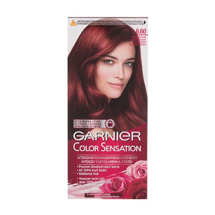 Garnier Color Sensation dámská permanentní barva na vlasy 40 ml odstín červená pro ženy