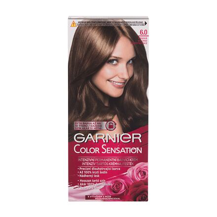 Garnier Color Sensation dámská permanentní barva na vlasy 40 ml odstín hnědá pro ženy