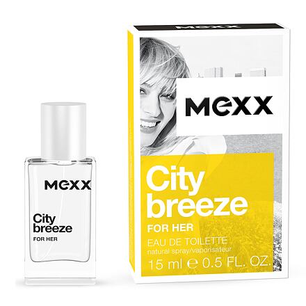 Mexx City Breeze For Her dámská toaletní voda 15 ml pro ženy