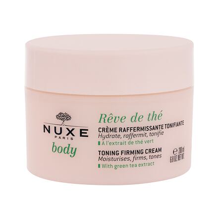 NUXE Rêve de Thé Toning Firming Body Cream dámský zpevňující tělový krém se zeleným čajem 200 ml pro ženy