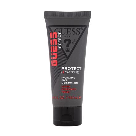 GUESS Grooming Effect Hydrating Face Moisturizer pánský hydratační a povzbuzující pleťový krém s kofeinem 100 ml pro muže