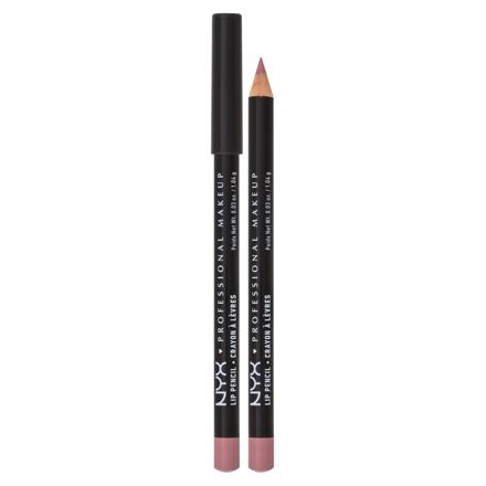 NYX Professional Makeup Slim Lip Pencil dámská krémová a dlouhotrvající tužka na rty 1 g odstín růžová