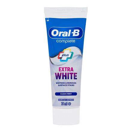 Oral-B Complete Plus Extra White Clean Mint zubní pasta 75 ml