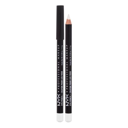 NYX Professional Makeup Slim Eye Pencil dámská krémová tužka na oči 1 g odstín bílá
