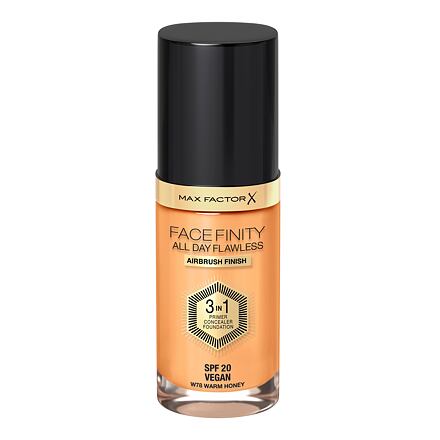 Max Factor Facefinity All Day Flawless SPF20 tekutý make-up s uv ochranou 30 ml odstín w78 warm honey