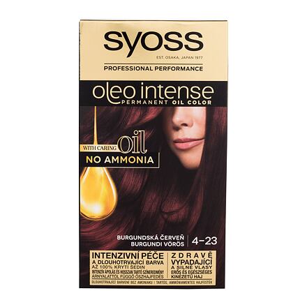 Syoss Oleo Intense Permanent Oil Color dámská permanentní olejová barva na vlasy bez amoniaku 50 ml odstín červená pro ženy