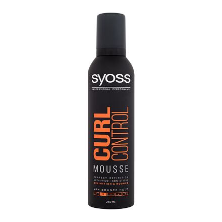 Syoss Curl Control Mousse dámské pěnové tužidlo pro vlnité a kudrnaté vlasy 250 ml pro ženy