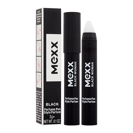 Mexx Black dámská parfémovaná tužka 3 g miniatura pro ženy