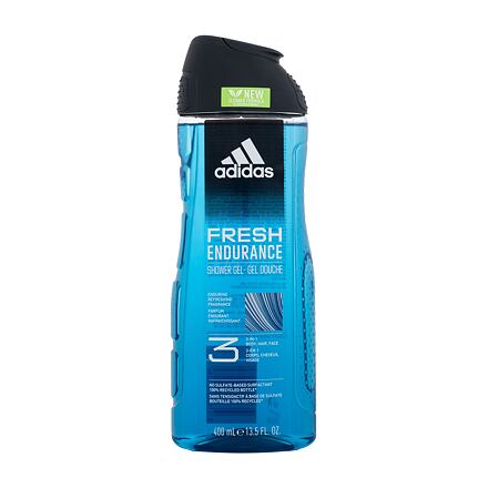 Adidas Fresh Endurance Shower Gel 3-In-1 New Cleaner Formula pánský sprchový gel 400 ml pro muže
