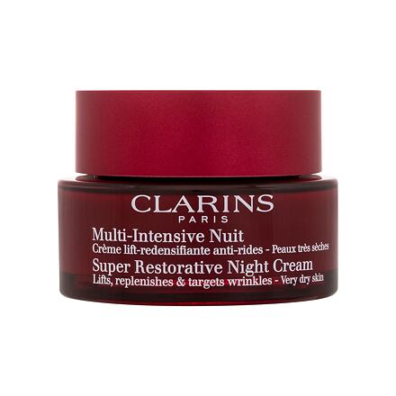 Clarins Super Restorative Night Cream Very Dry Skin dámský noční péče pro velmi suchou zralou pleť 50 ml pro ženy