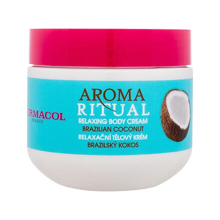 Dermacol Aroma Ritual Brazilian Coconut dámský relaxační tělový krém 300 g pro ženy