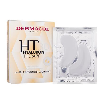 Dermacol 3D Hyaluron Therapy Refreshing Eye Mask osvěžující maska na oči proti tmavým kruhům 36 g pro ženy