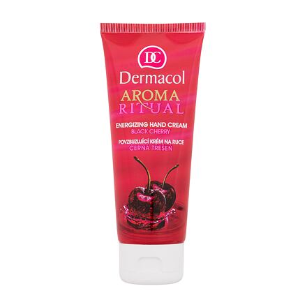 Dermacol Aroma Ritual Black Cherry dámský hydratační krém na ruce 100 ml pro ženy