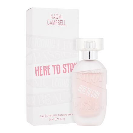 Naomi Campbell Here To Stay dámská toaletní voda 30 ml pro ženy