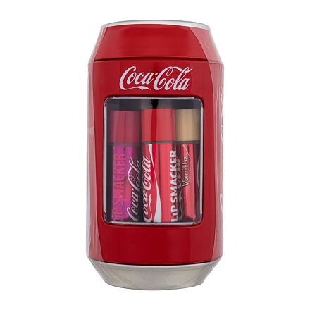 Lip Smacker Coca-Cola Can Collection dětský dárková sada balzám na rty 6 x 4 g + plechová krabička