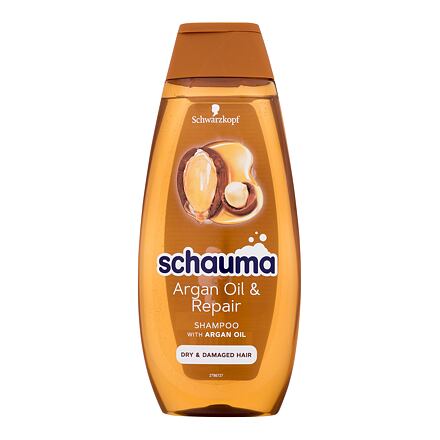 Schwarzkopf Schauma Argan Oil & Repair Shampoo dámský obnovující a vyživující šampon 400 ml pro ženy