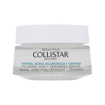 Collistar Pure Actives Hyaluronic Acid + Ceramides Aquagel dámský hydratační a liftingový pleťový gel 50 ml pro ženy