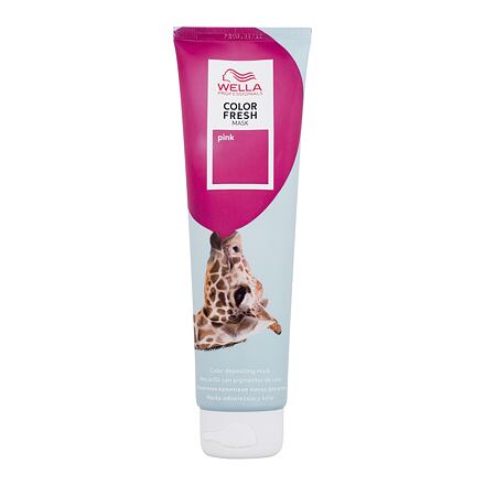 Wella Professionals Color Fresh Mask dámská barvicí a pečující maska na vlasy 150 ml odstín růžová pro ženy