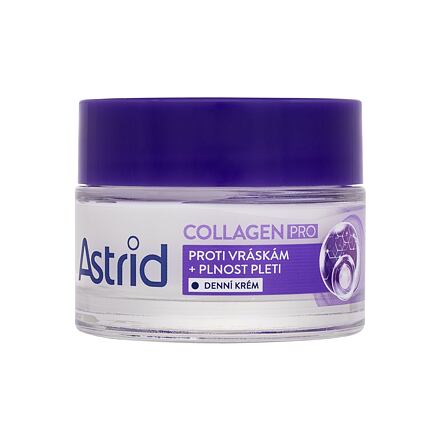 Astrid Collagen PRO Anti-Wrinkle And Replumping Day Cream dámský denní pleťový krém proti vráskám 50 ml pro ženy