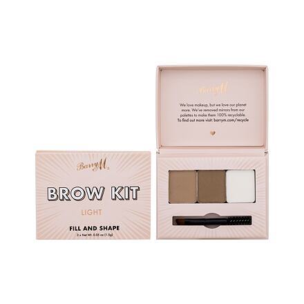 Barry M Brow Kit dámská set a paletka na obočí 4.5 g odstín blond