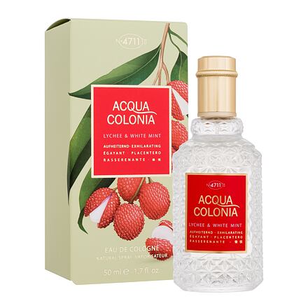 4711 Acqua Colonia Lychee & White Mint unisex kolínská voda 50 ml unisex