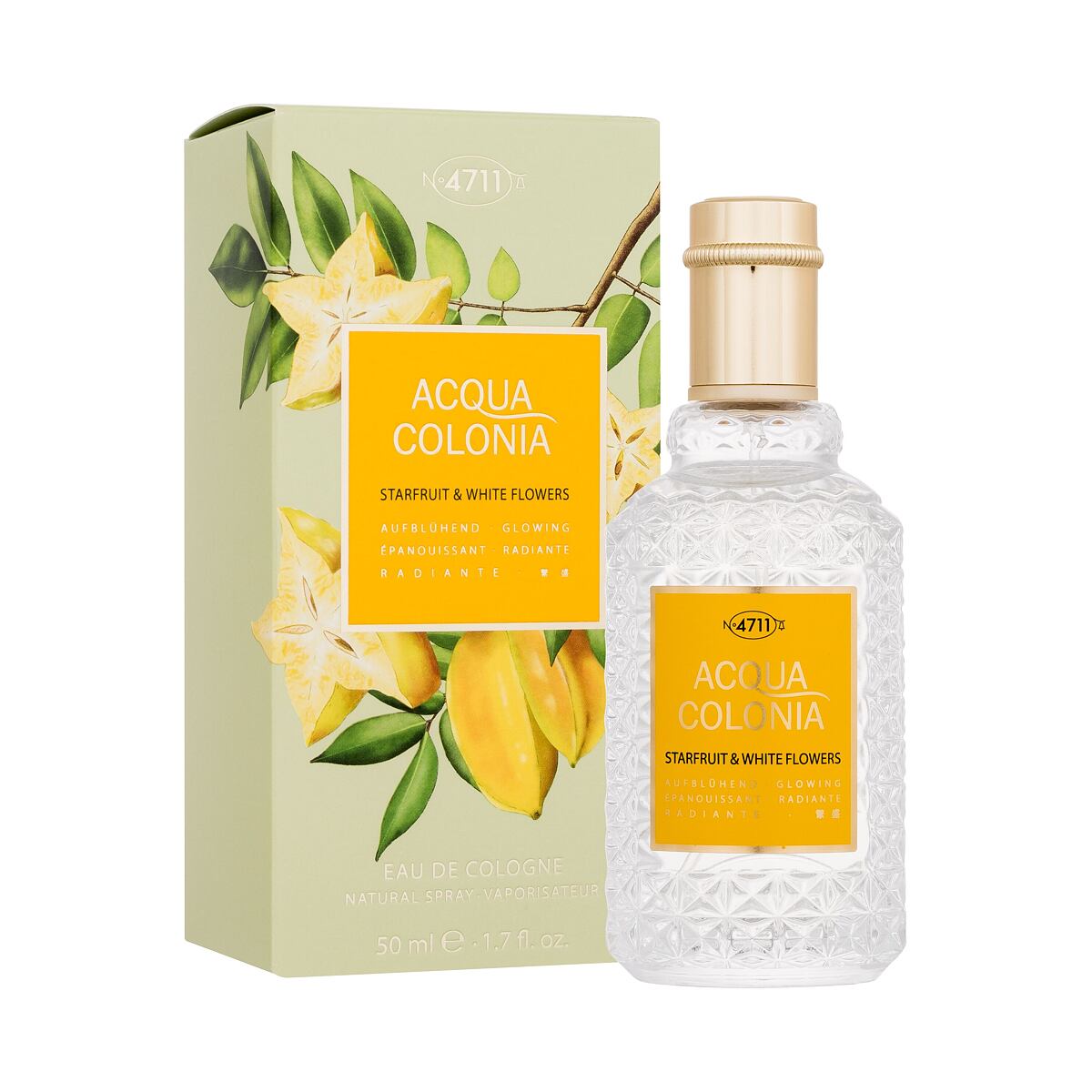 4711 Acqua Colonia Starfruit & White Flowers unisex kolínská voda 50 ml unisex