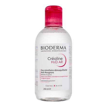 BIODERMA Créaline H2O AR dámská micelární voda pro citlivou pleť se sklonem k začervenání 250 ml pro ženy