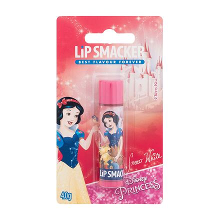 Lip Smacker Disney Princess Snow White Cherry Kiss dětský balzám na rty s příchutí 4 g