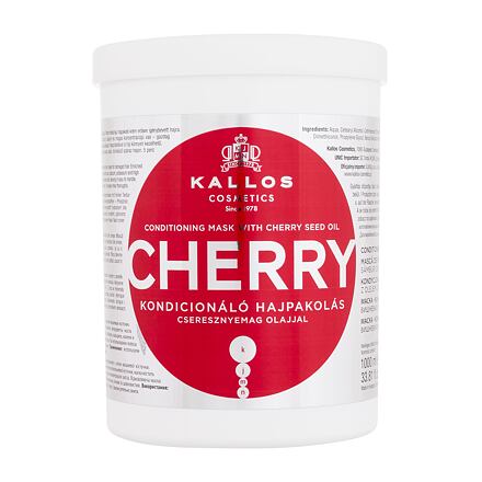 Kallos Cosmetics Cherry dámská maska pro suché vlasy 1000 ml pro ženy