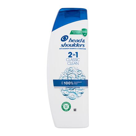 Head & Shoulders Classic Clean 2in1 unisex šampon a kondicionér proti lupům 360 ml unisex