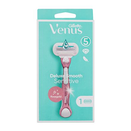 Gillette Venus Deluxe Smooth Sensitive dámský holicí strojek pro citlivou pokožku pro ženy