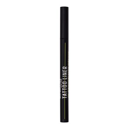 Maybelline Tattoo Liner Ink Pen dámská voděodolná oční linka fix v tužce 1 ml odstín černá