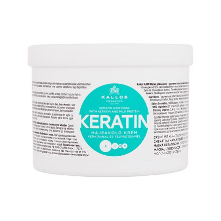 Kallos Cosmetics Keratin dámská regenerační maska na vlasy s keratinem 500 ml pro ženy